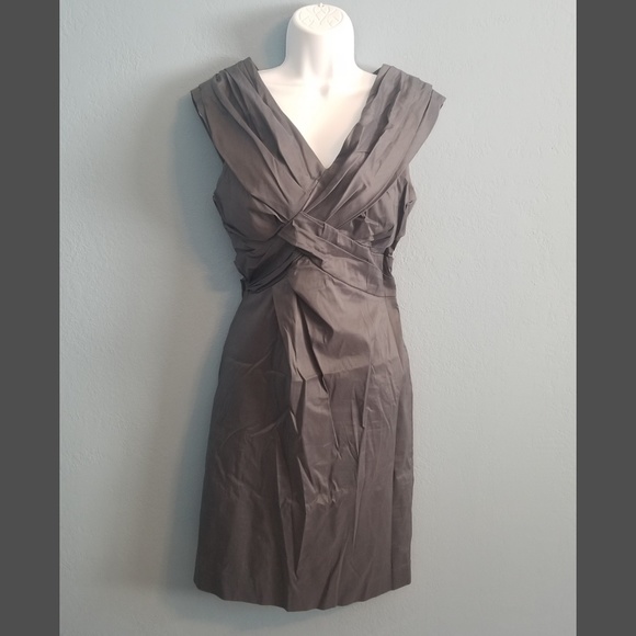 Saks Fifth Avenue Grey/Silver Cocktail dress - Picture 1 of 2